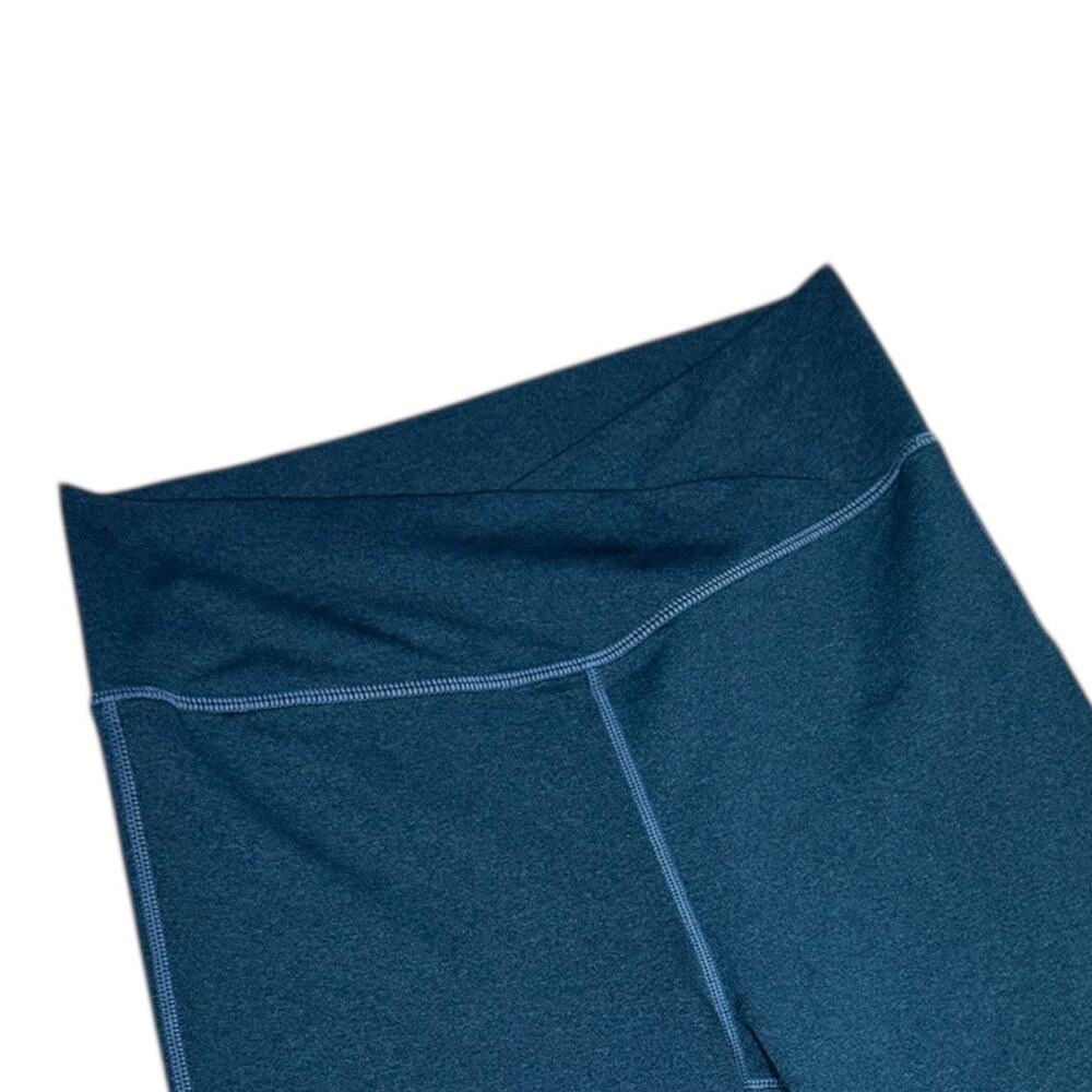 GapFit Teen Crossover Flare Leggings in Green - Size 18/20 - Picture 3 of 4